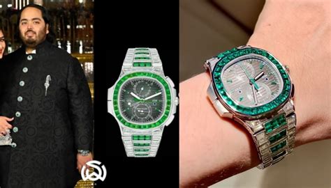 anant ambani most expensive watch.